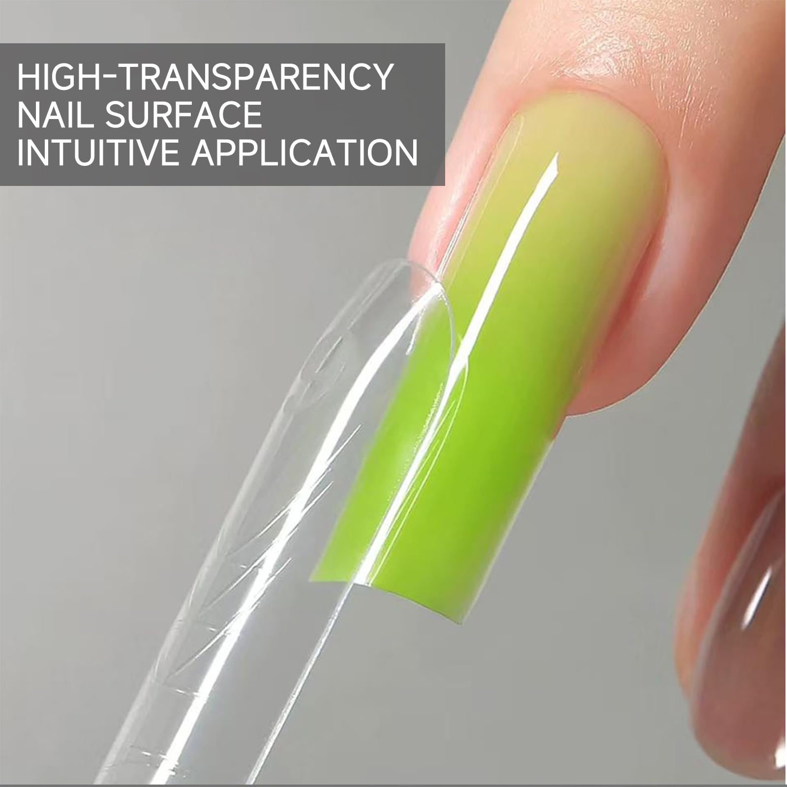 Set di 240 forme per unghie a doppio sistema, 120 fustelle superiori e 120 fustelle inferiori con 1 pennello per unghie, punte finte per extension per unghie finte a stiletto, per gel in