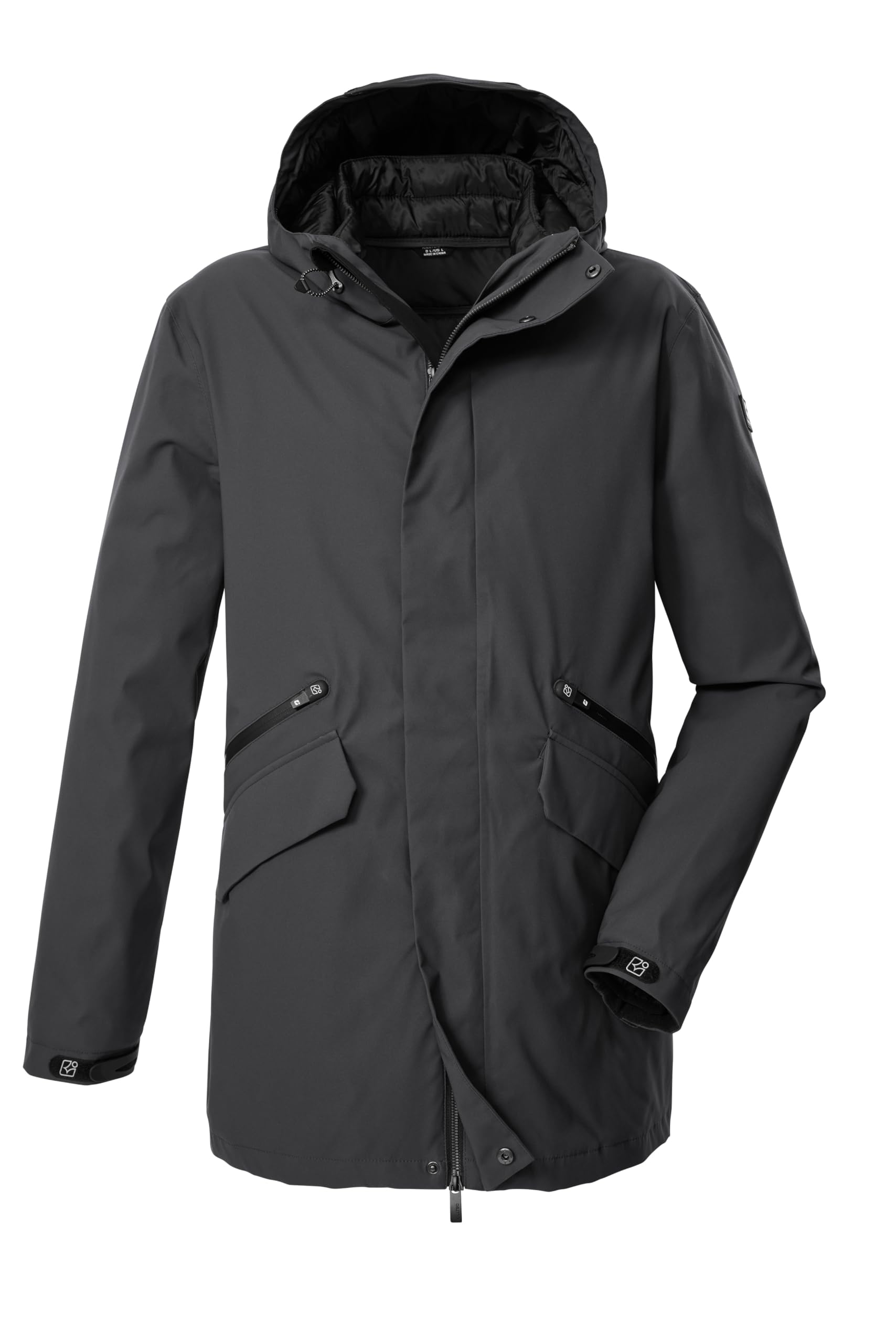 Killtec Kow 94 Mn Prk Parka funzionale 3 in 1 con cappuccio e giacca trapuntata con cerniera Uomo