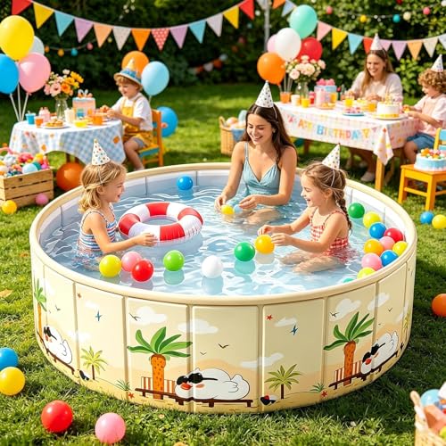 Piscine pliable pour chien robuste et bac de bain transportable - 3