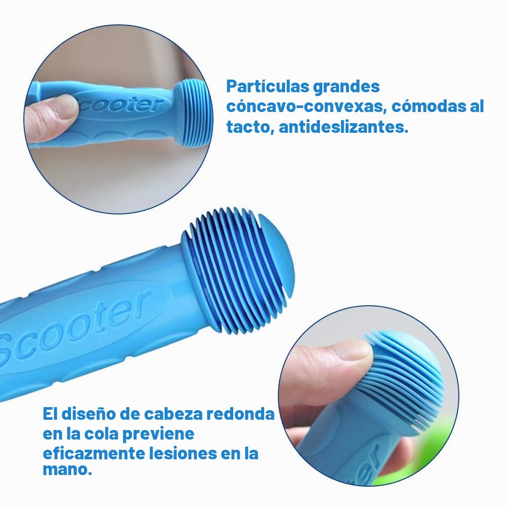 Manillar de agarre para patinete, 1 par de agarre de bicicleta para patinetes de 2-3-4 ruedas
