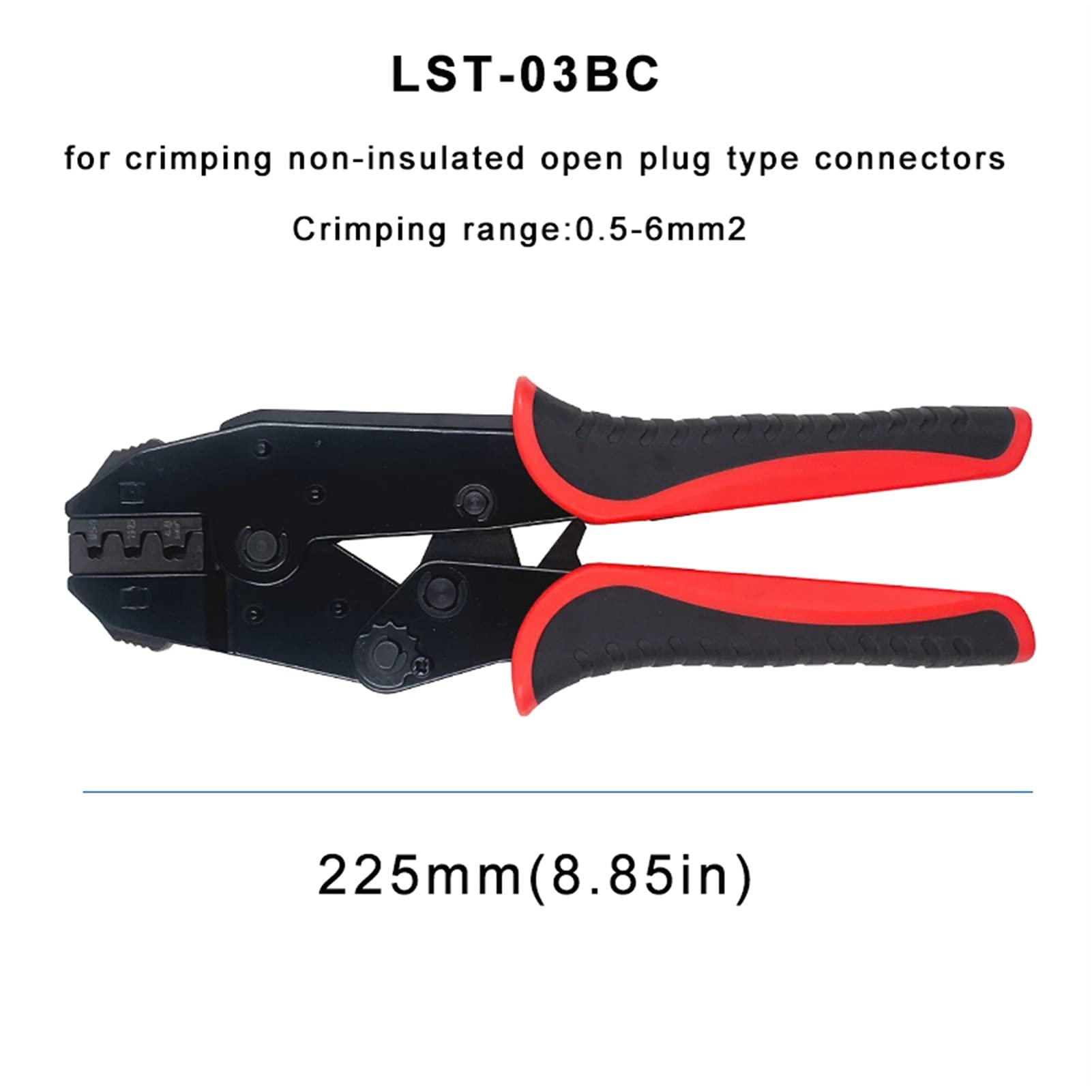 IBOWZ Crimper Plier Alicates de crimpado Alicates de crimpado Kit de Herramientas para crimpar terminales aislados Virolas de Extremo de Cable Juego de Herramientas de crimpado de Abrazadera múlti