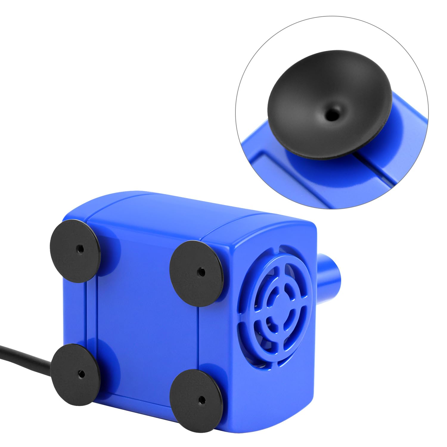QWORK® Pompa per Fontanella per Gatti 12 V CA 2 W, Pompa Acquario a Bassa Rumorosità, Basso Consumo, Parti Removibili