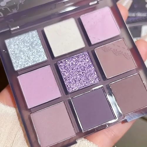 URQT Lavender Whisper Eyeshadow Palette – 9 Soft Lilac &
