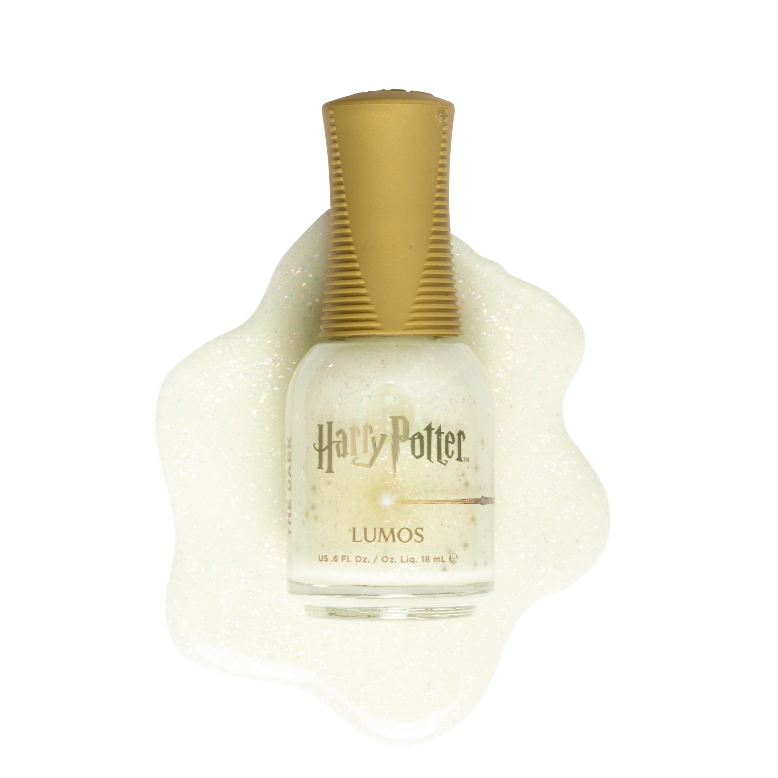 Orly x Harry Potter Nail Polish Toppers | 0.6 fl oz (Lumos Glow in the Dark Topper)