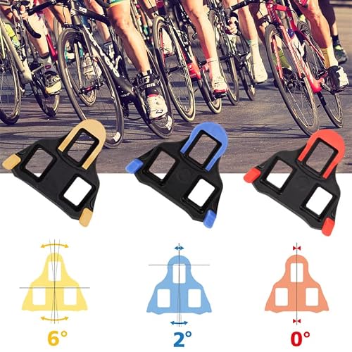 Ultra Flying Bike Cleats Compatible With Shimano Spd-Sl Sh11 System (6 Degree) Bicycle Cleat Set Indoor Cycling & Road Bike Pedals And Shoes (Yellow) #TOP5