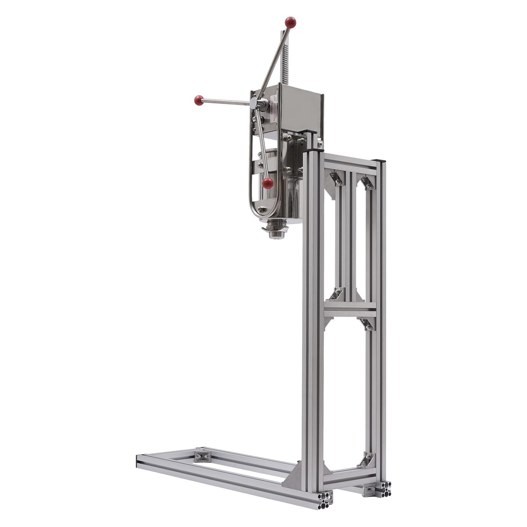 Machine à Churros Verticale Manuelle Robuste De 3l, 5l, 7l, Fabricant De Beignets Espagnols, Remplissage De Beignets De Fruits Latins En Acier Inoxydable, Avec Support De Travail En Forme De L,5L