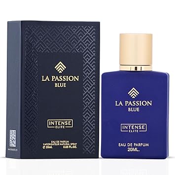 عطر INTENSE ELITE La Passion Blue Eau de Parfum Spray 20 مل 0.6 أونصة