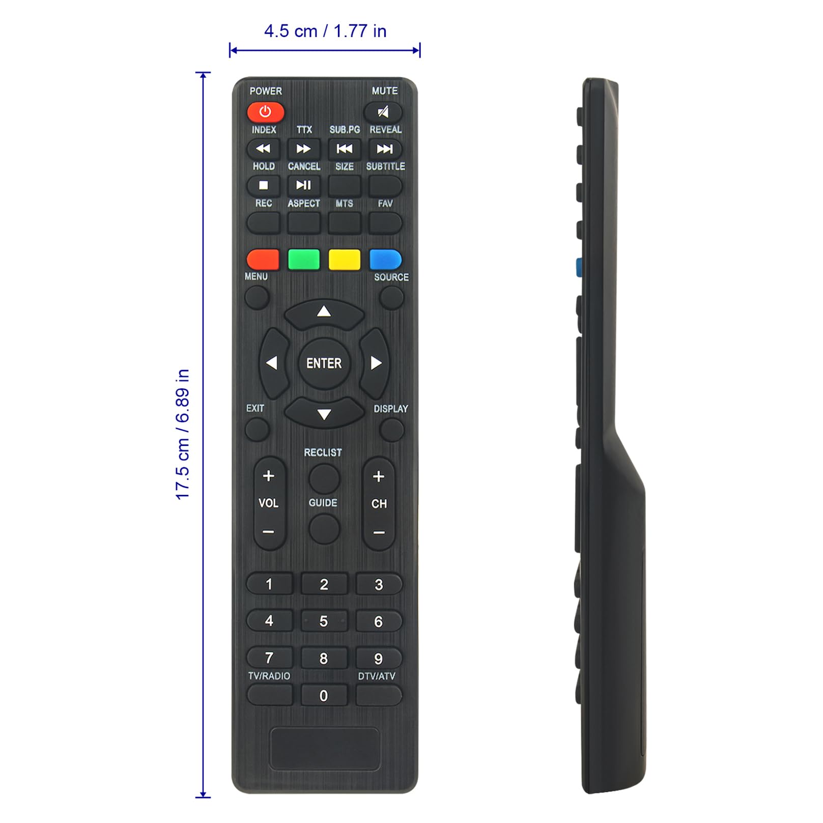 ALLIMITY Telecomando Sostitutivo Per TV INFINITON - Modelli INTV-24N300, INTV-32N310, INTV-40N520(V2) - Plug And Play, Nessuna Programmazione