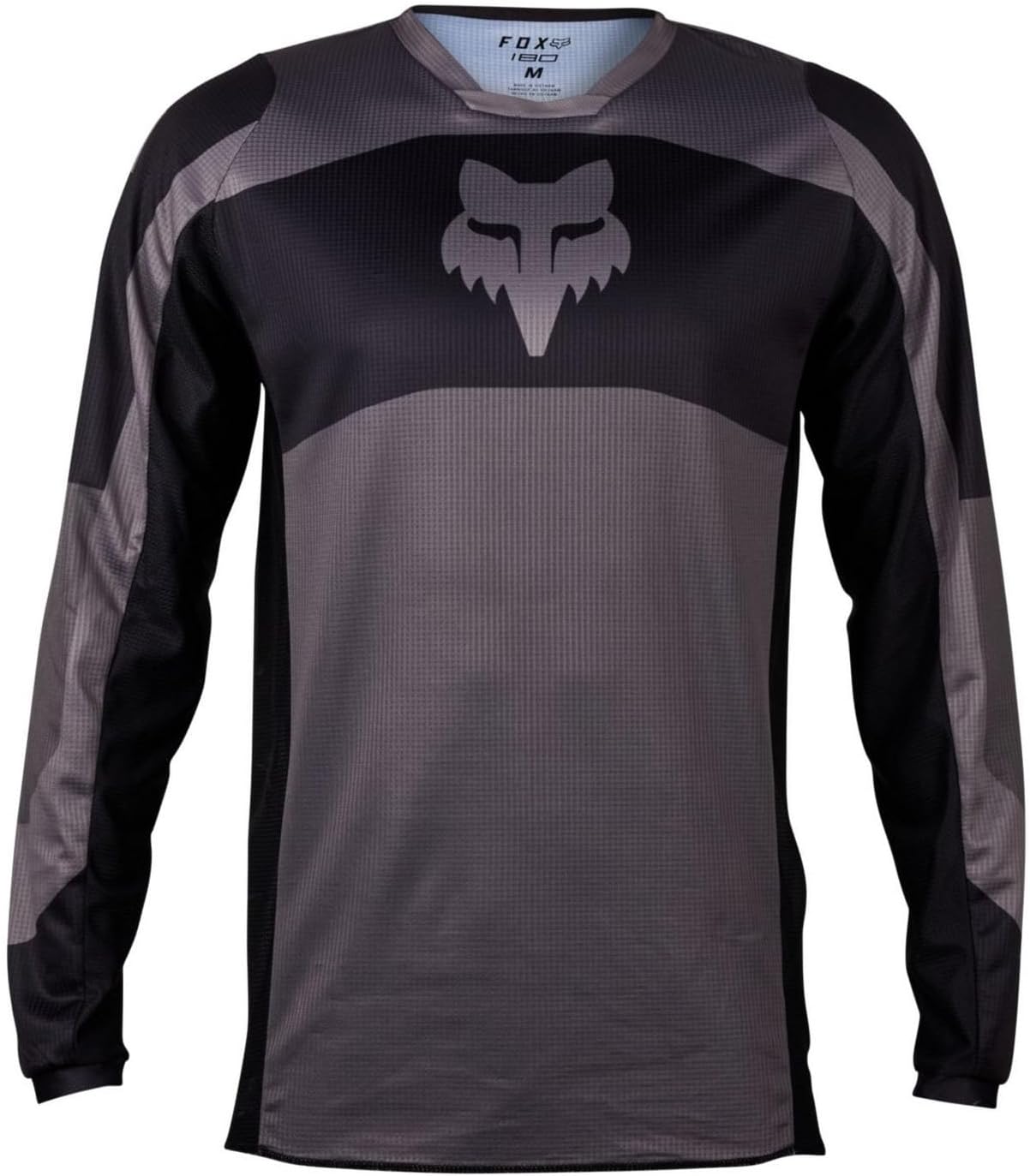 Fox Racing180 Nitro Jersey - Extd Sizes, Windbreaker, Men's, Grey, L
