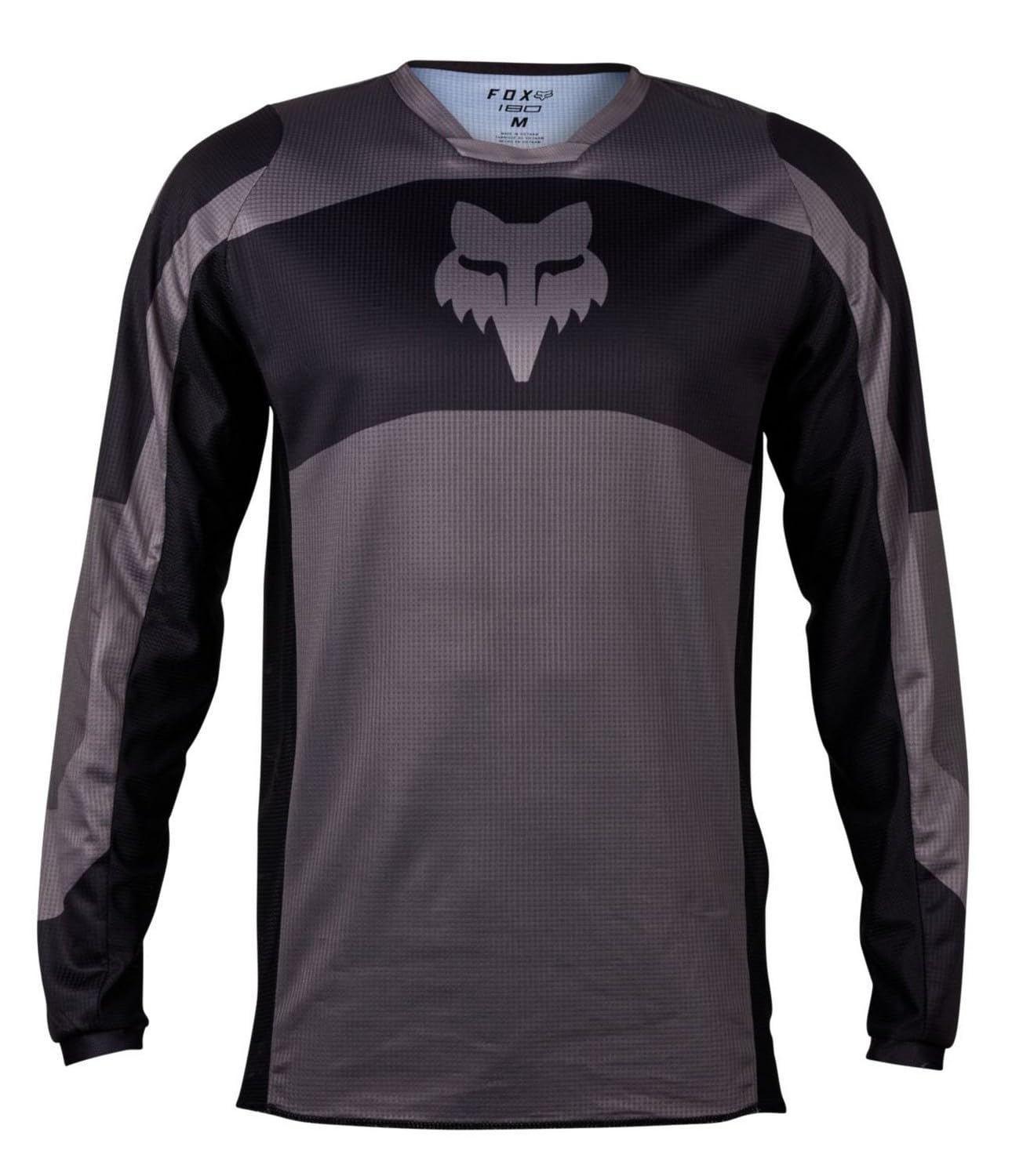 Fox Racing180 Nitro Jersey - Extd Sizes, Windbreaker, Men's, Grey, L