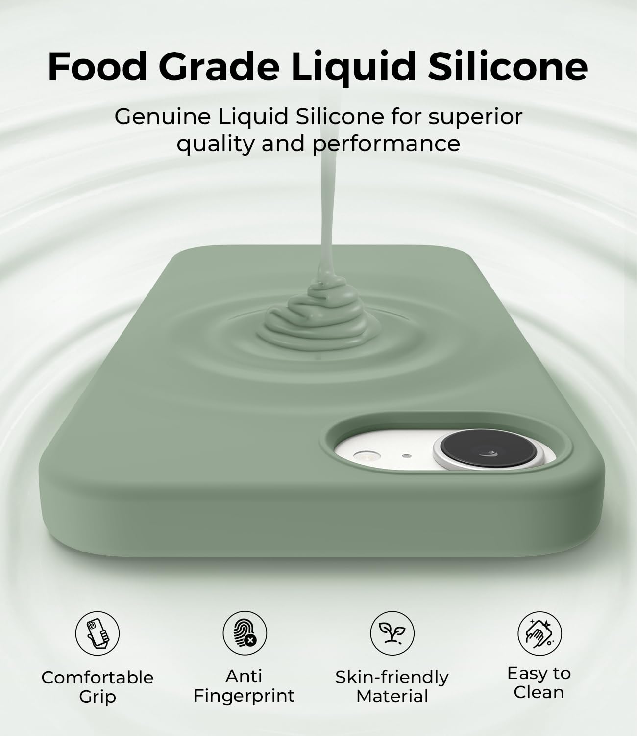 AOTESIER For IPhone 14 Pro Case, Upgraded [Camera Protection] Food