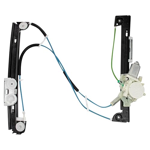Vista 869 de TRQ Elevalunas eléctrico trasero derecho y conjunto del motor del lado del pasajero Compatible con Ford Escape 2008-2012 Mazda Tribute Mercury