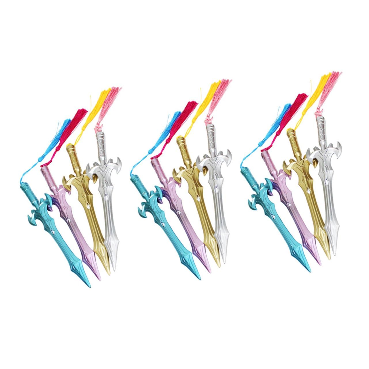 DOITOOL 36 Pièces Stylos Gel à Encre avec Pendentif Tassel Stylos Bureau et Dessin Ergonomiques Caps Séchage pour Étudiants et Usage