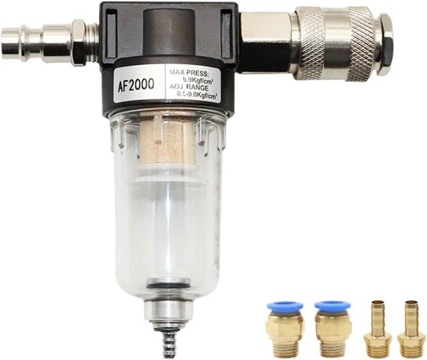 AF2000 Pneumatic Parts Air Filter Accessory Source Treatment Unit For Compressor Oil Water Separation(AF-EU(SMPM20))