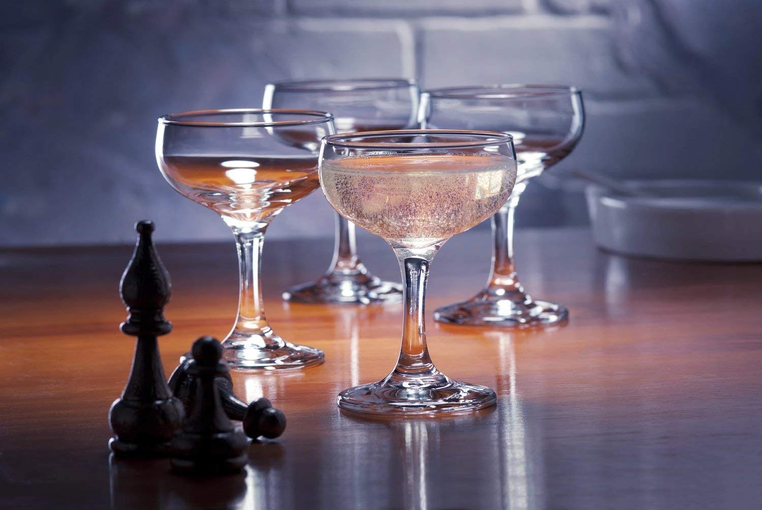 ROSEFINCH Champagne Flutes Glasses 200 ML X 6 | Crystal Glass | Toasting Sparkling Red Wine Wedding Flutes | Cocktail Glasses, Party Glasses, Cabernet Glasses 2