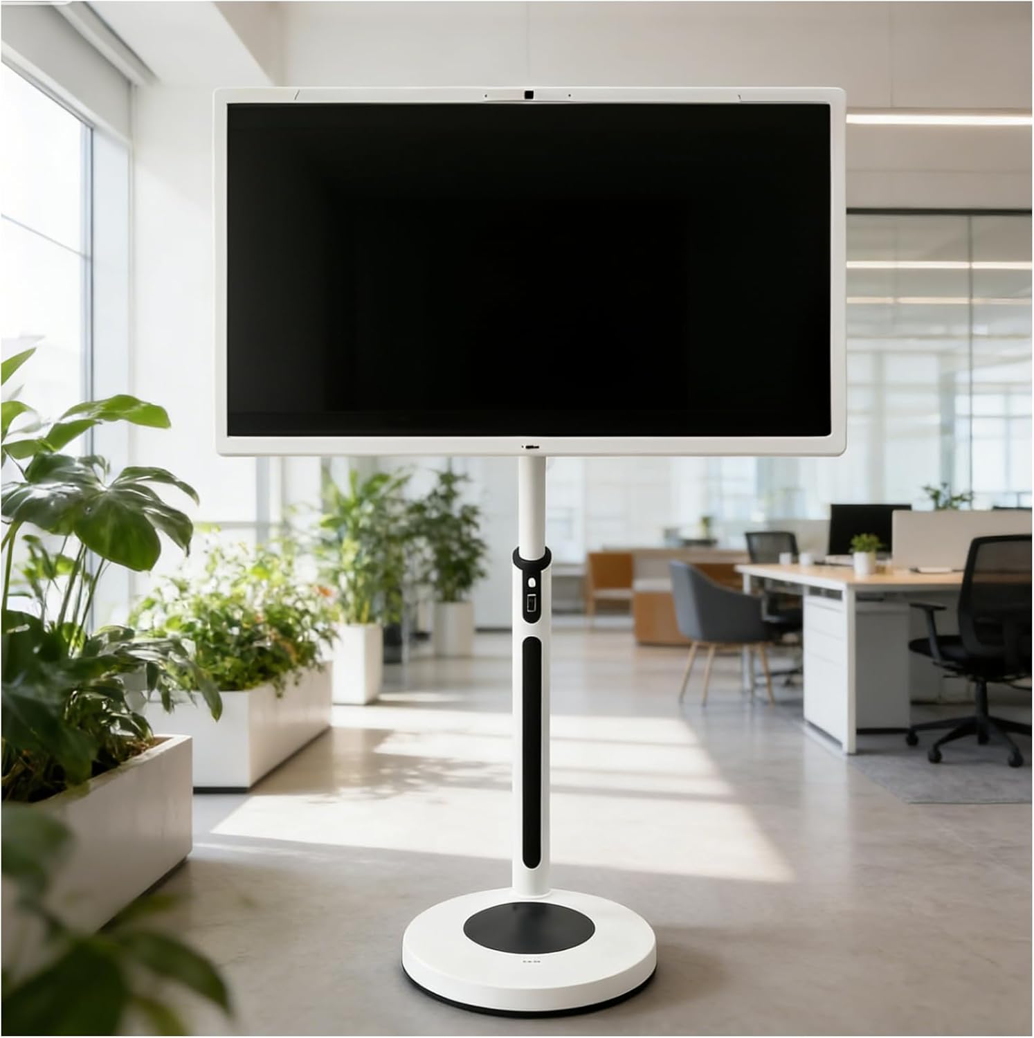 21.5"/24"/27"/32" Portable Tv, 4+64gb/8+128gb, Built-in 7800/8000/13500/15000mah Battery, 5-8H Playtime, Wireless Casting,10-Point Touch Screen Monitor for Home 32in-8+128GB(4k)