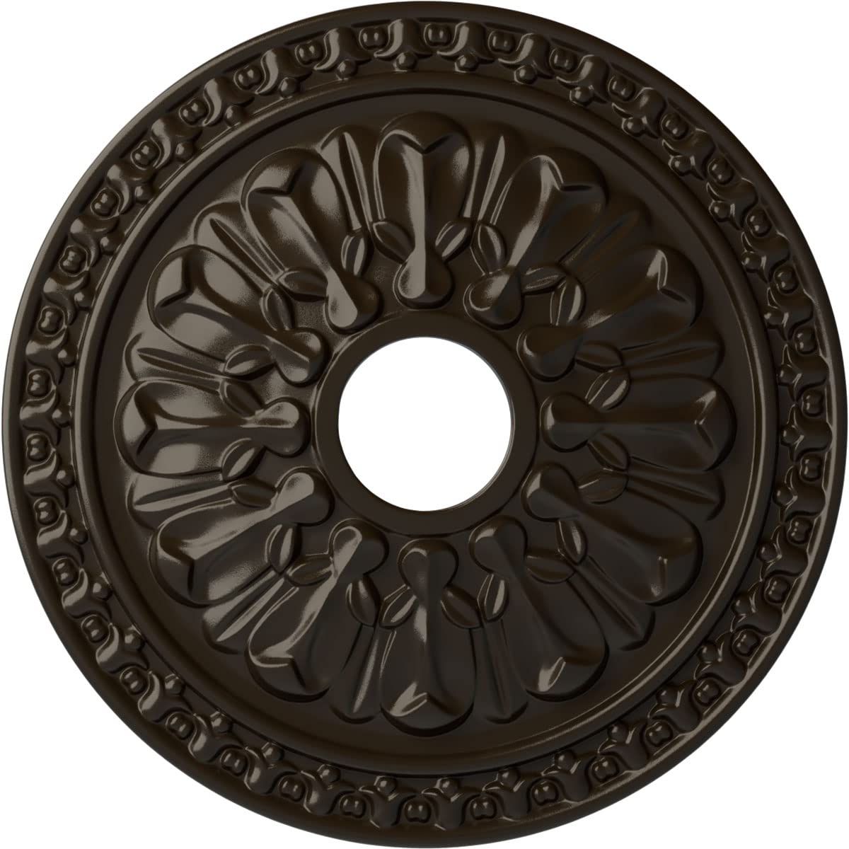Médaillon de plafond Varsovie pour sublimer le lustre du salon