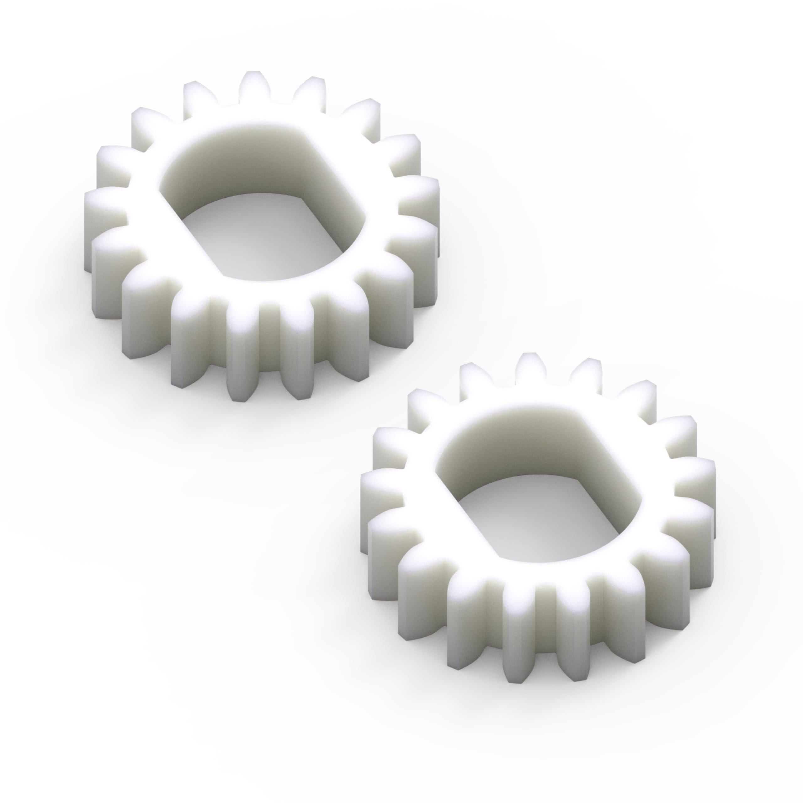 Alimentatore 2 pezzi di ricambio per ingranaggi – Compatibile con HP OfficeJet Pro 8010 8018 8020 8022 9010 9012 9014 9015 9016 9018 9019 9020 9022 9023 9025 9026 9028 stampante – Ruota