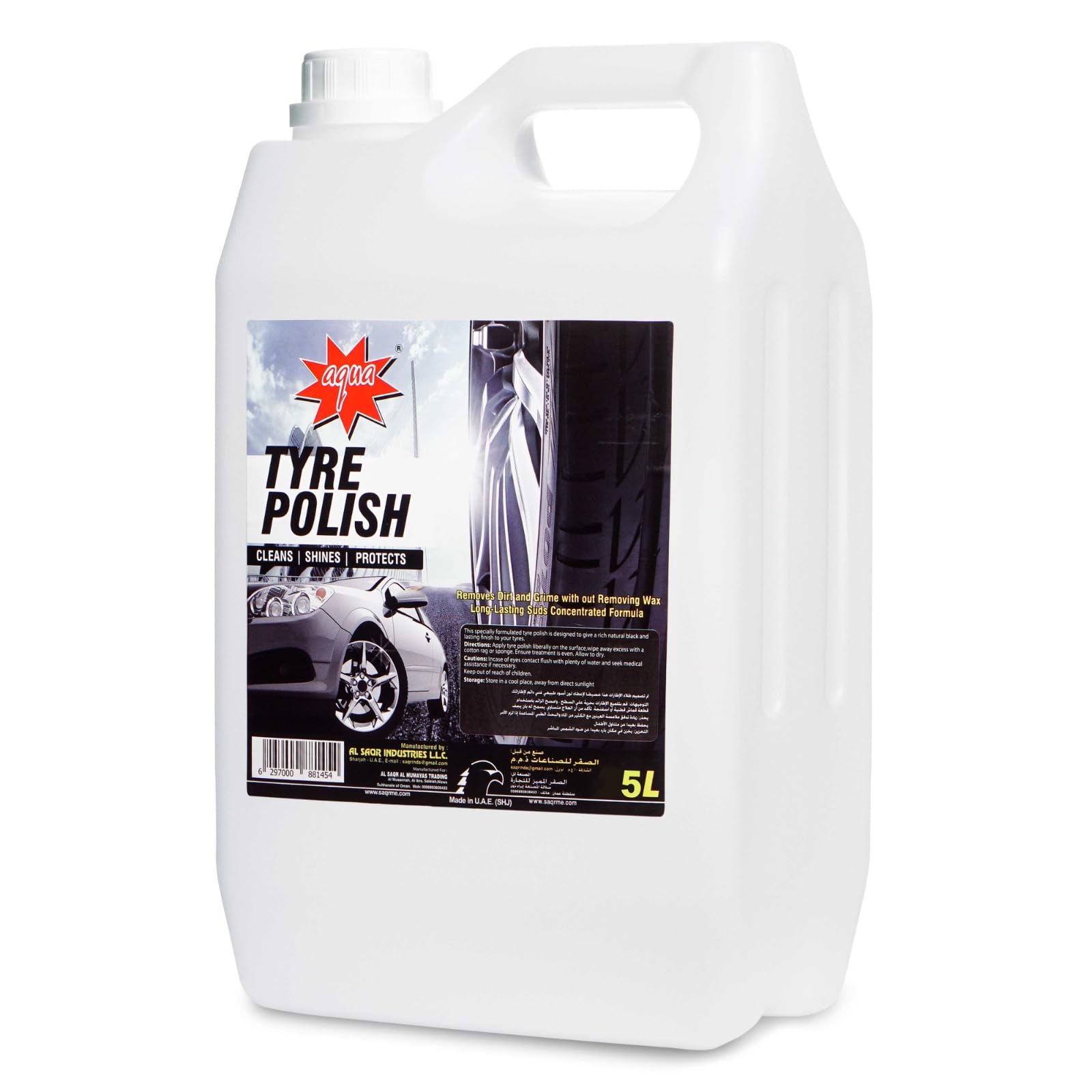 Aqua Tyre Polish (5LITERS)
