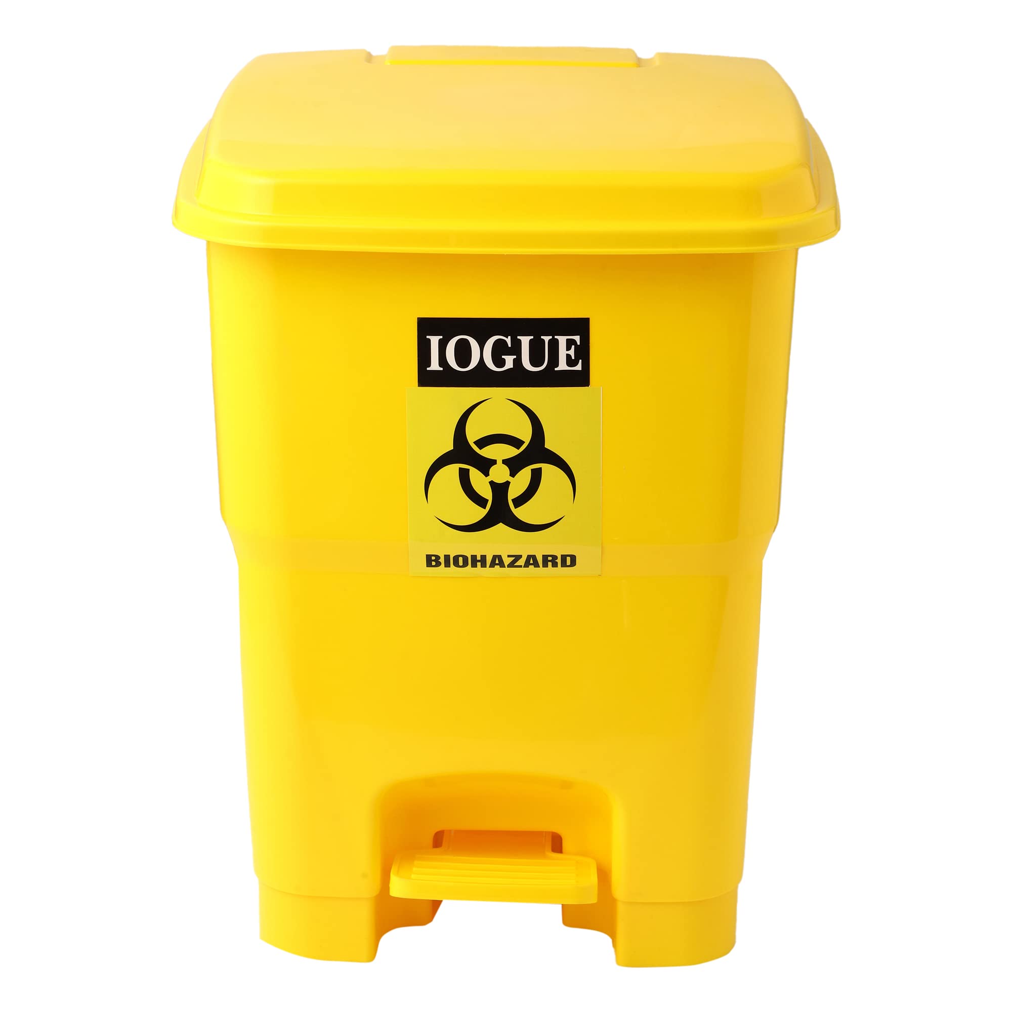 iogue 32 Litre Bio Medical Pedal Garbage Waste Dustbin (Yellow) Large size-image-6
