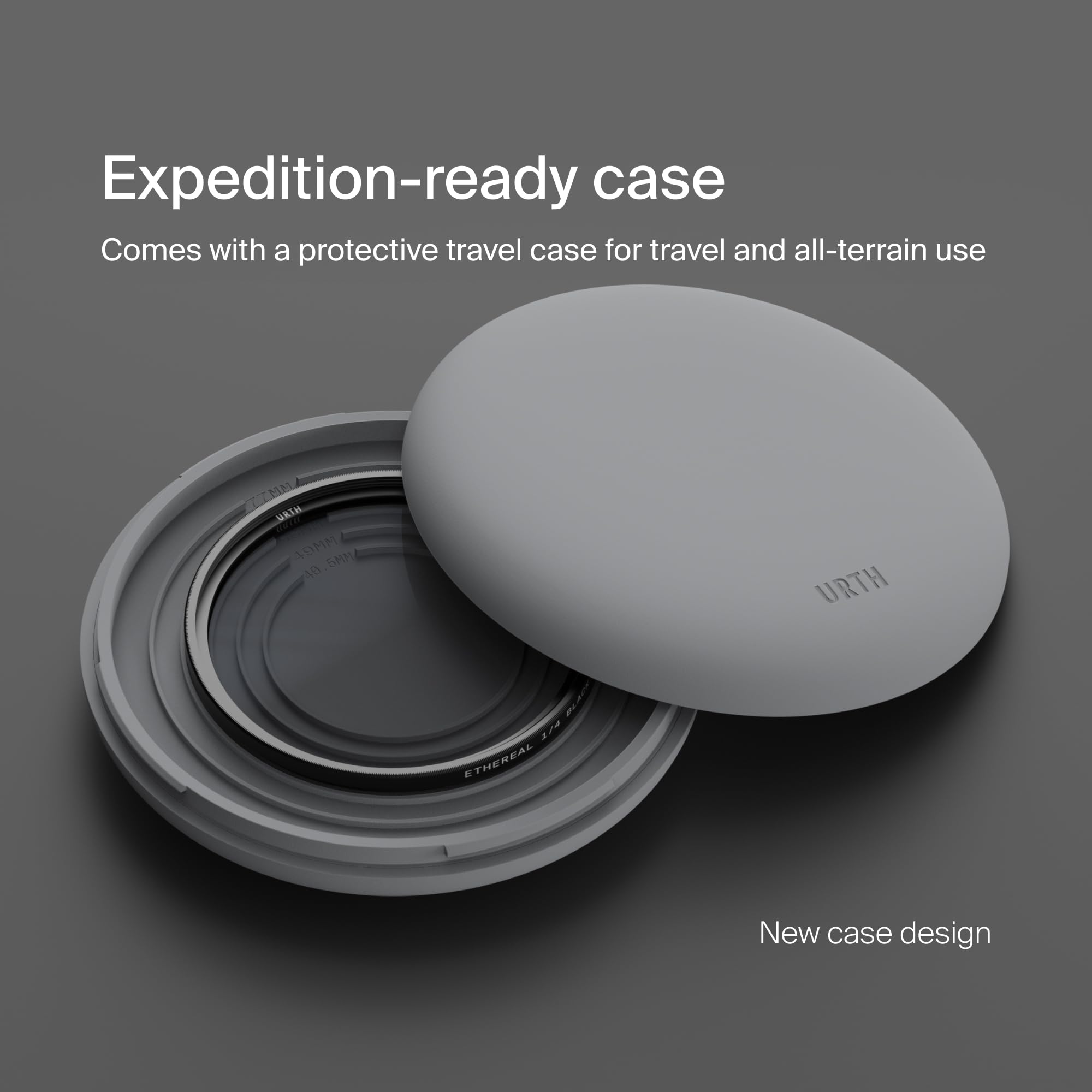 Urth 43 mm Filtro di Diffusione ¼ Etereo Black Mist (Plus) – Effetto Cinematografico per Obiettivo, Nano Rivestimento 20 Strati, Diffusione Luce per Fotocamera