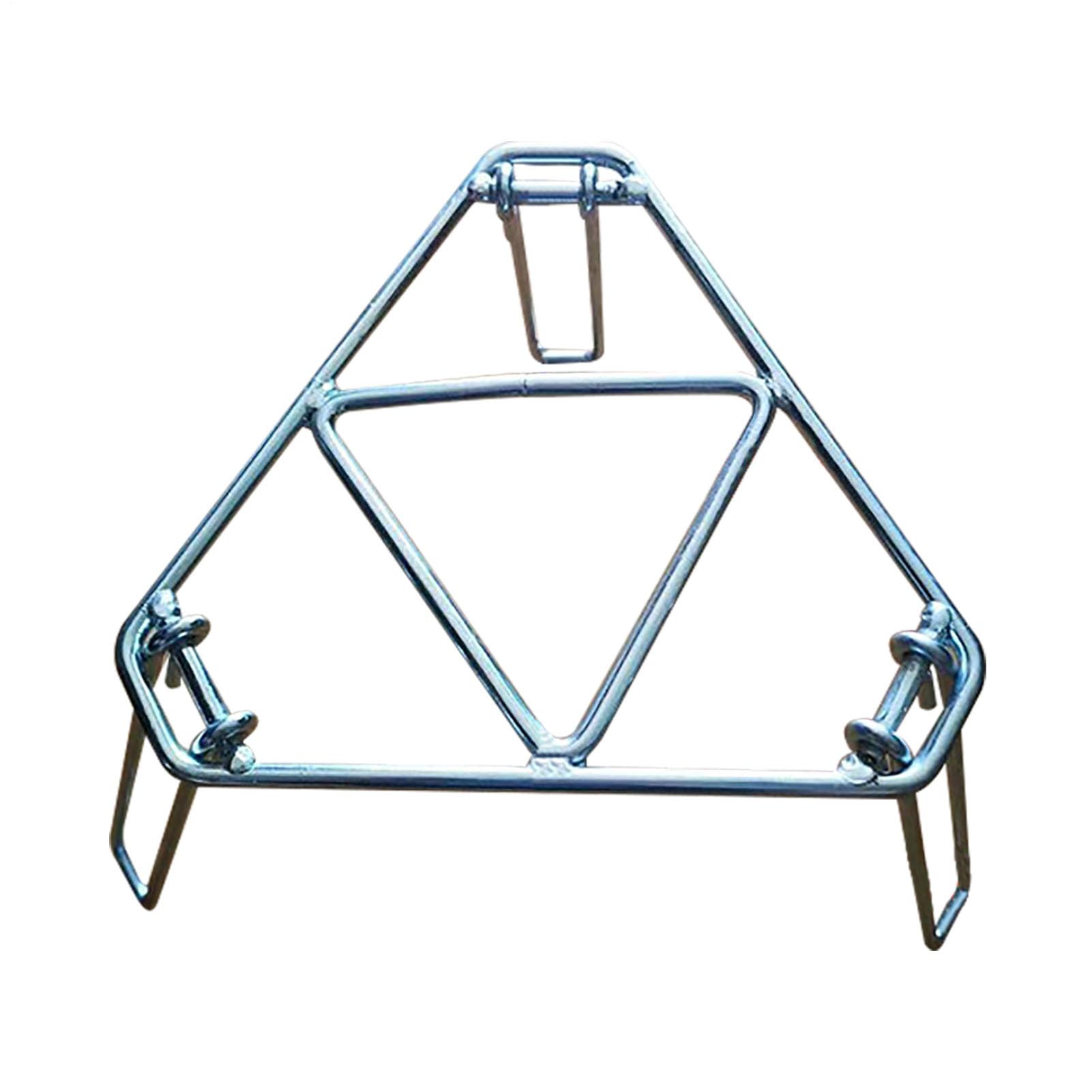 Camping Tripod For Outdoor Cooking With Foldable Legs - Foldable Campfire Stand | Stainless Steel Triangle Camping Bonfire Stand Cooking Accessories For Picnic BBQ Frying Coffee Pots