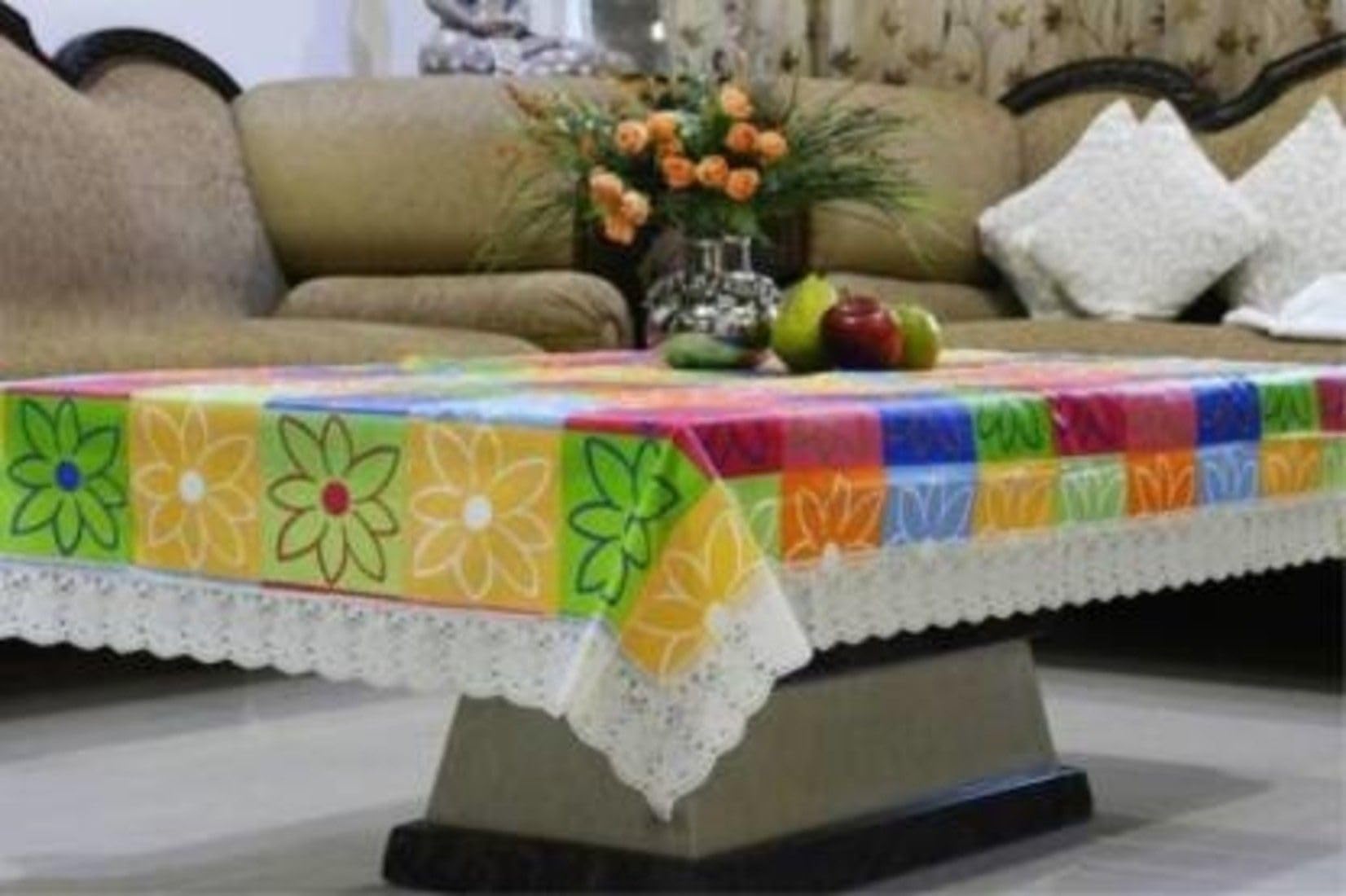 ZITIN Multi Color Design Center Table Cover | MULTI COLOR DESIGN CENTER TABLE COVER-image-10