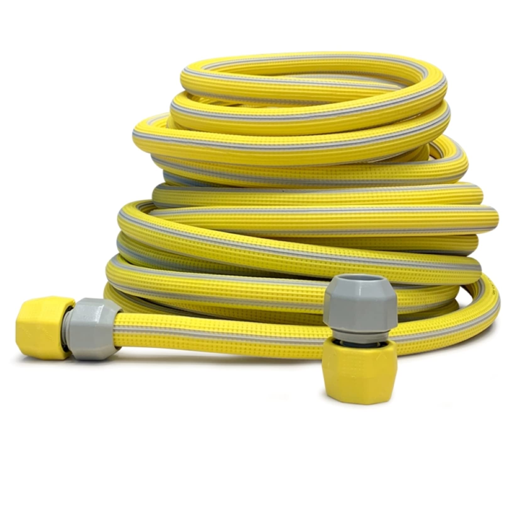 Idroeasy Kink Kong Gartenschlauch 3/4 Zoll 30 Meter Superleicht, Knickfrei & Verdrehsicher, Ungiftig und Reparierbar inkl. 2 Kupplungen, Made in Italy