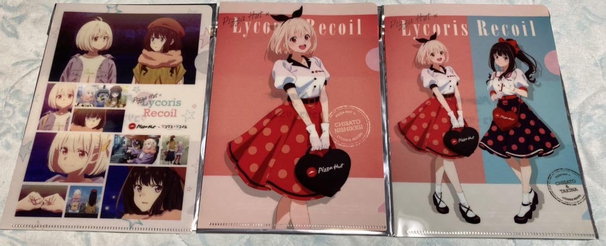 リコリスリコイル c101 2冊 +ファイル2枚 リコリスリコイル c101 2冊 +ファイル2枚 Lycoris Recoil クリア