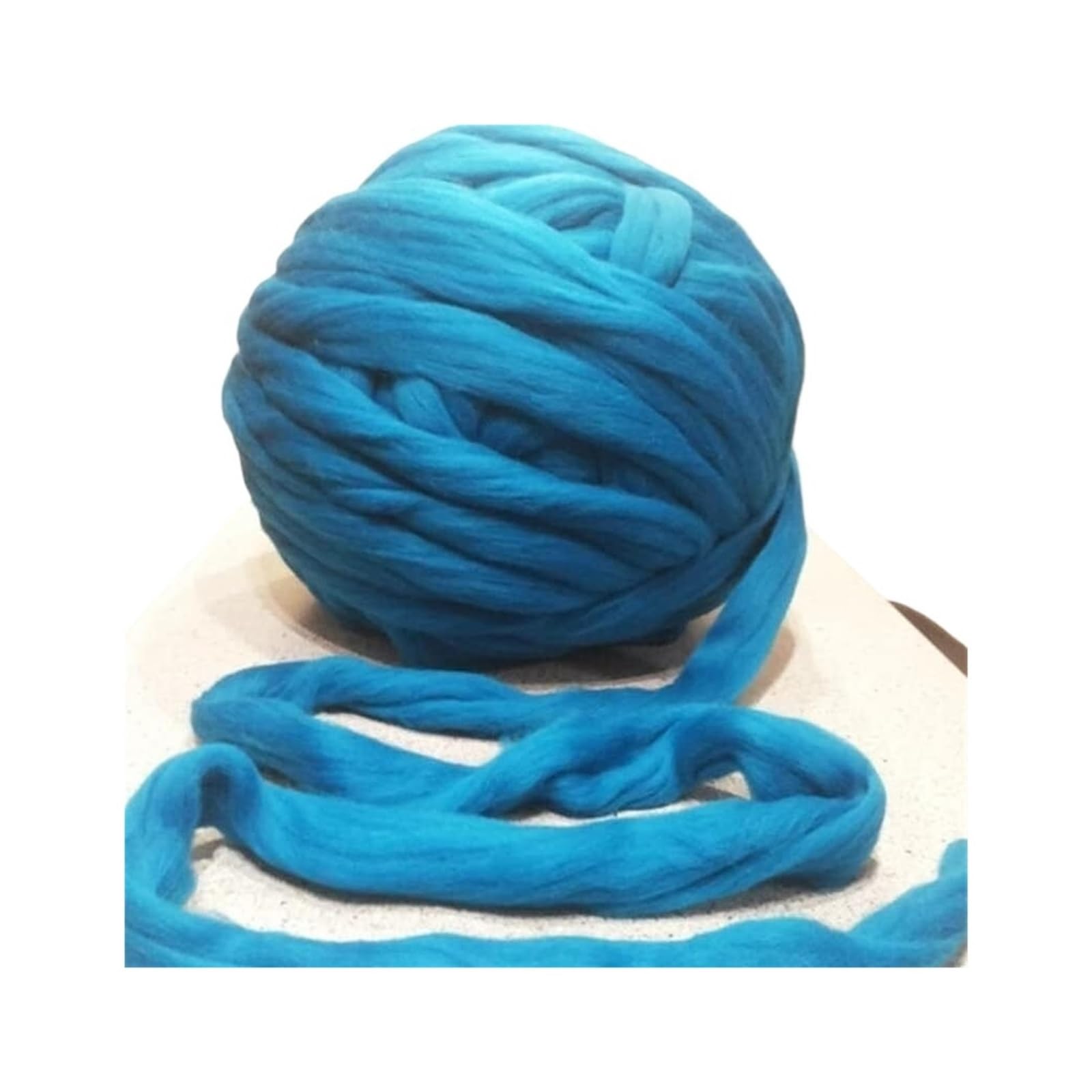 Gruba włóczka, Przędza do szydełkowania i robienia na drutach 1 kg wielokolorowa(Light Gray)