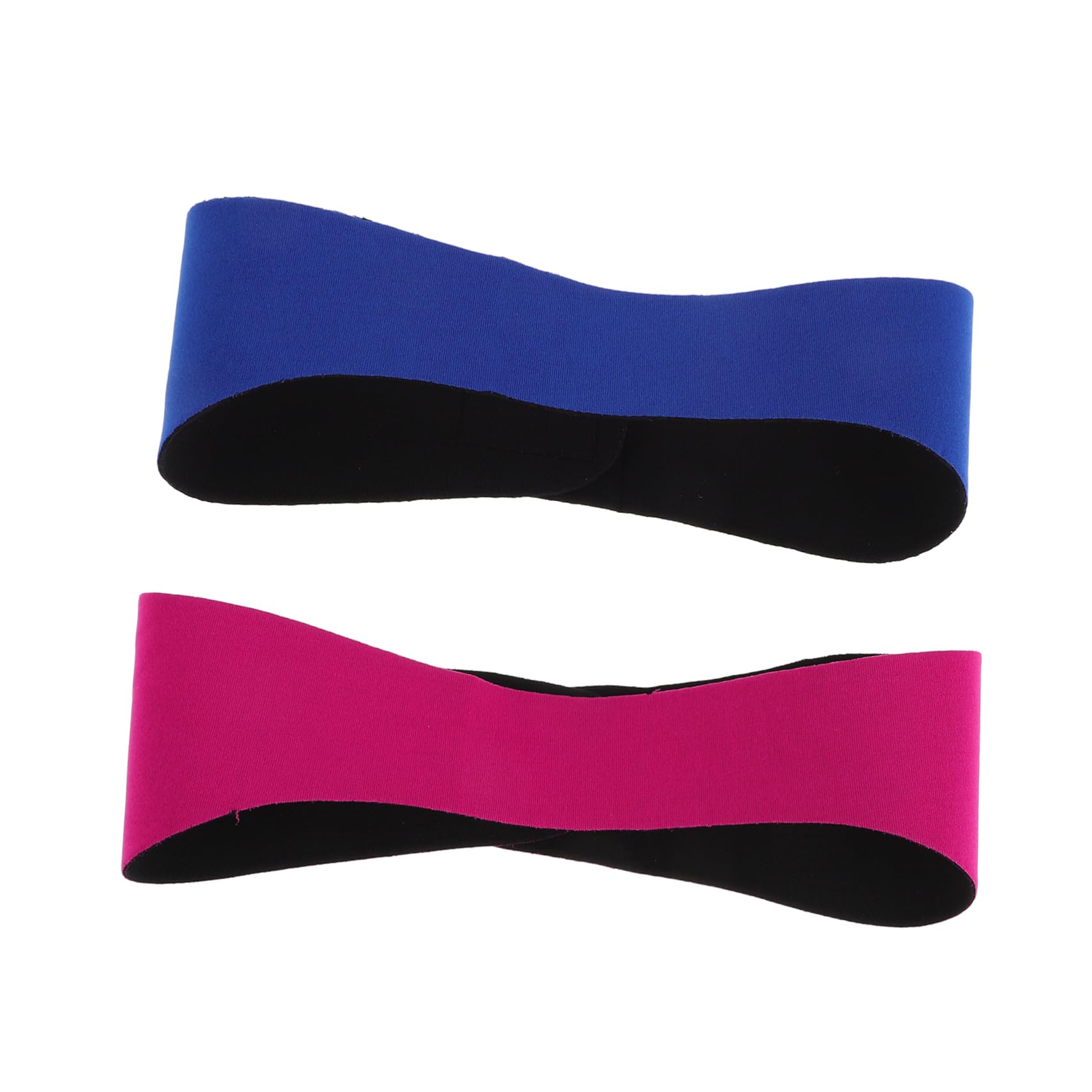 Yardenfun 2pcs Swim Ear Band for Men Neoprene Head Cover Swimming Ear Plugs Boys and Girls Waterproof Ear Protection Bathing Accessory for Adults Diving Surfing Headb