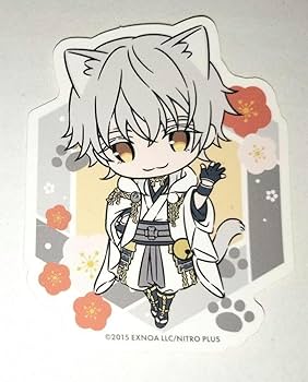 刀剣乱舞 刀猫男士 ミニアクスタ アクリルブロック 鶴丸国永 刀剣乱舞 刀猫男士 ミニアクスタ アクリルブロック 鶴丸国永