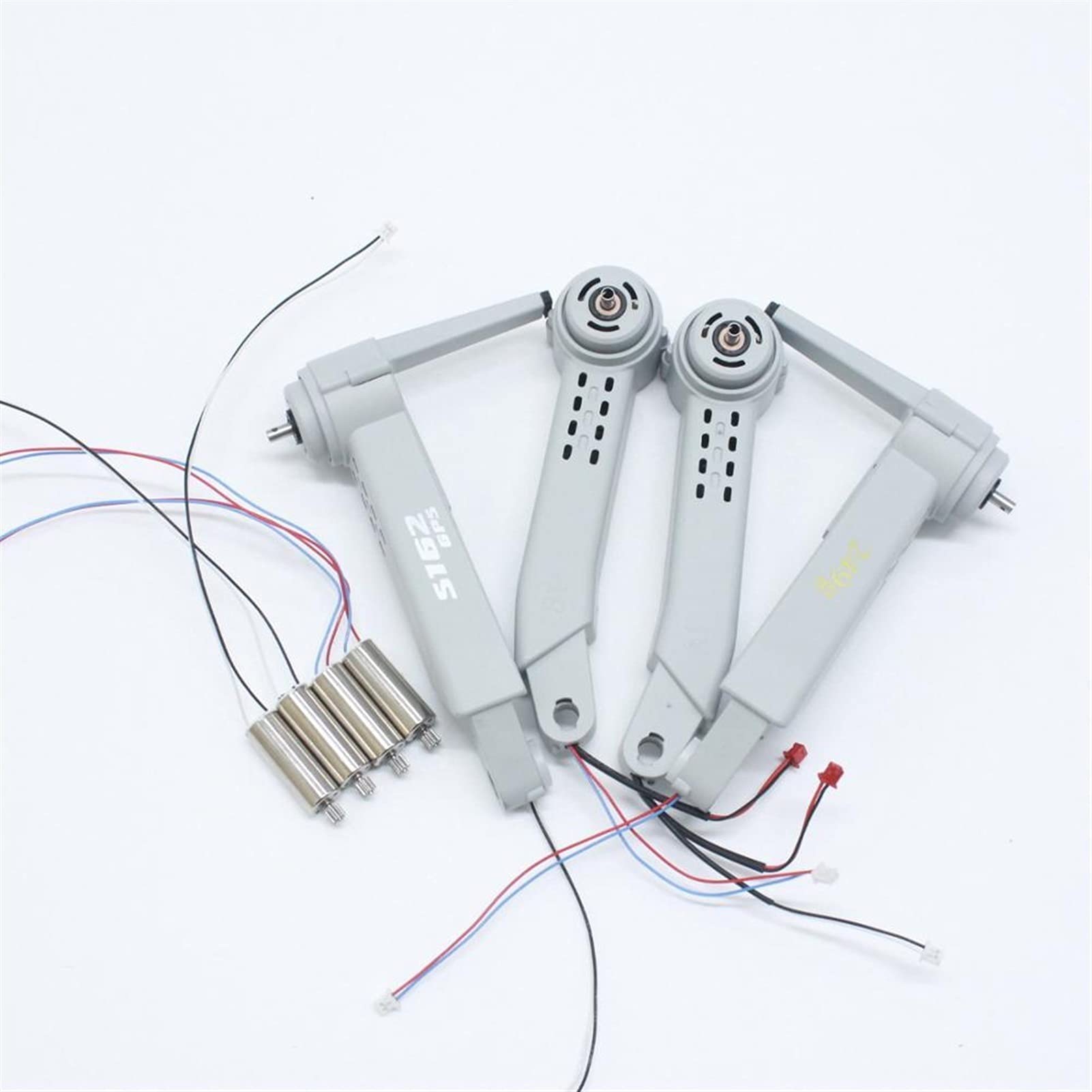 El brazo incluye un kit de piezas luz, engranaje y motor