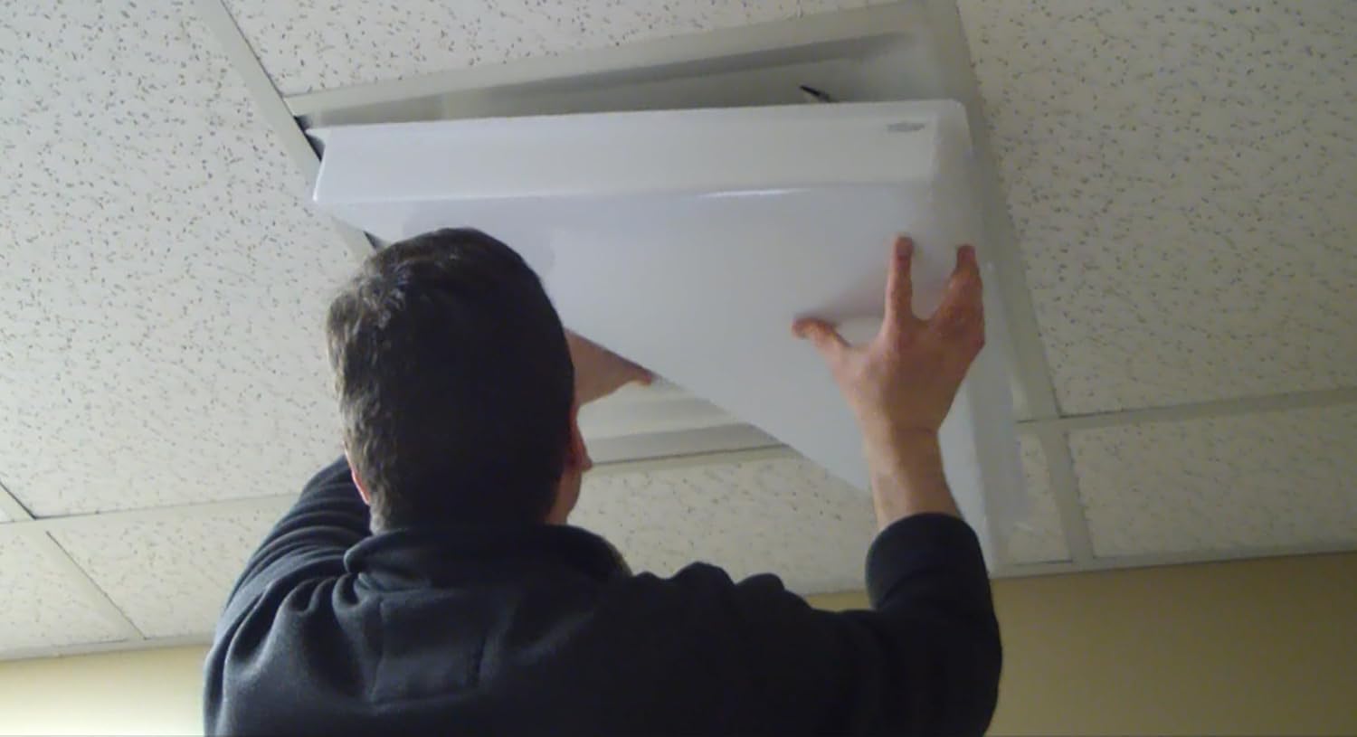 Corner Air Diverter (Triangle) for 2'x2' Ceiling Air Diffuser-Package of 10