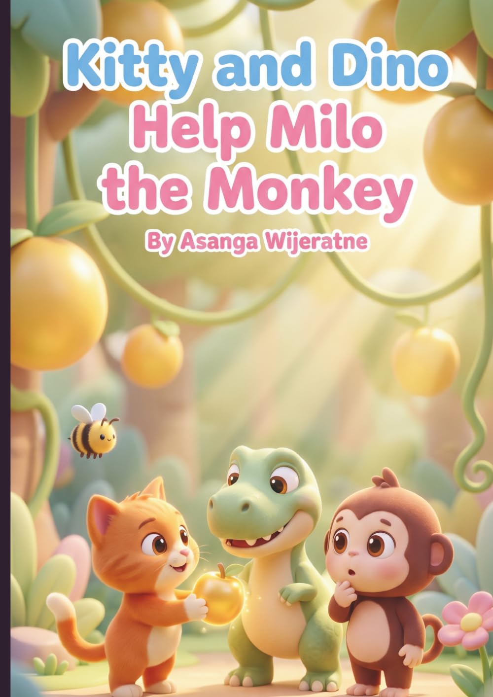 Kitty and Dino Help Milo the Monkey: A Magical Teamwork Adventure for Kids Ages 3–8 (Magical Tales of Kitty and Dino)