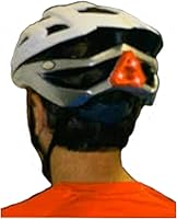 Vista 2 de Luz para casco de bicicleta, activada por movimiento, luces estroboscópicas LED parpadeantes brillantes que mejoran la visibilidad y la seguridad