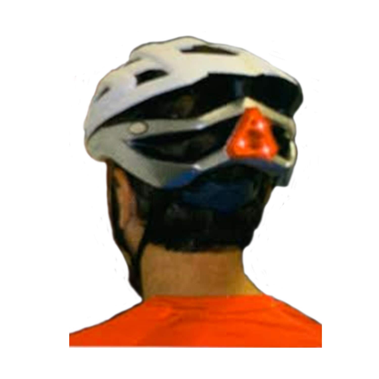 Luz para casco de bicicleta, activada por movimiento, luces estroboscópicas LED parpadeantes brillantes que mejoran la visibilidad y la seguridad mientras conduces. Se monta fácilmente en cualquier 2