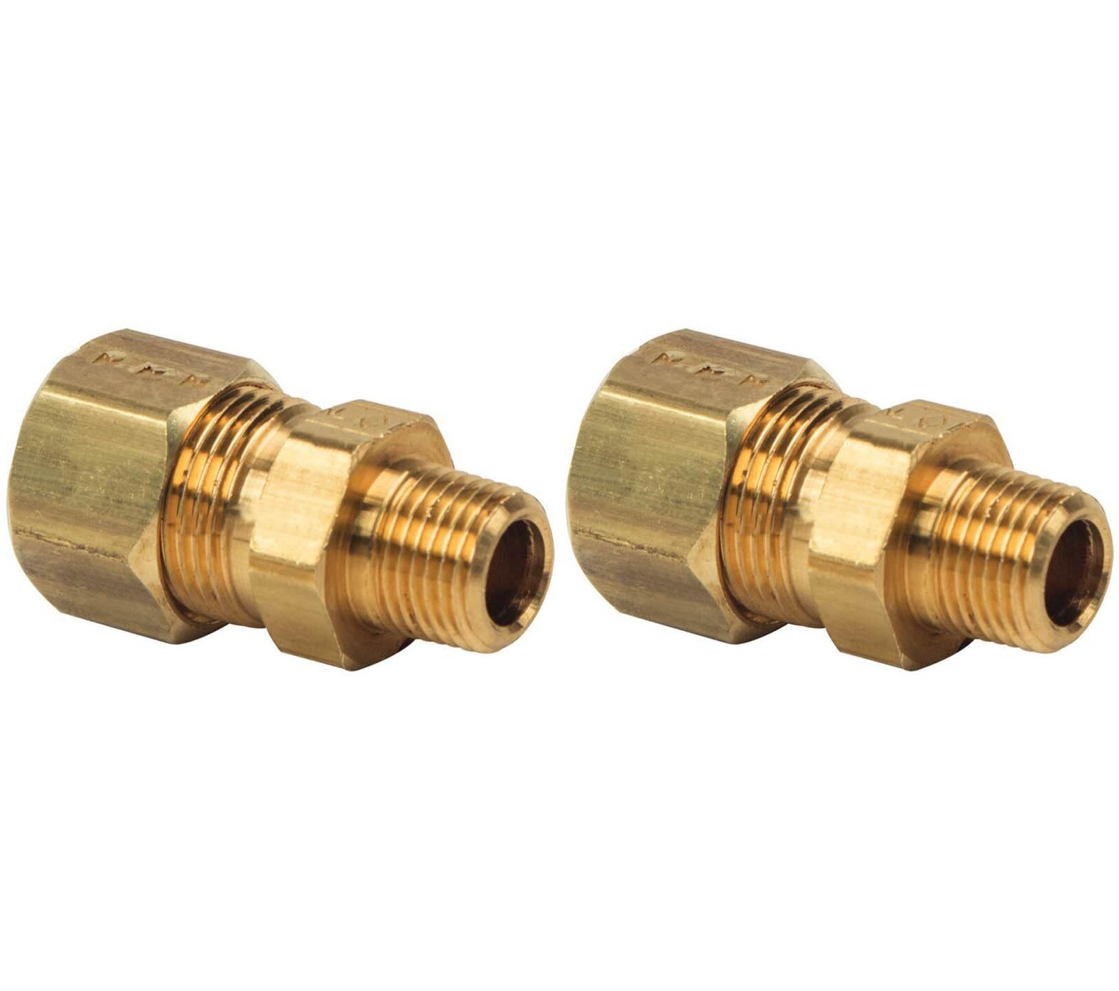 Eopzol 90398 68 3/8 Inch Comp x 1/8 Inch MIP Adapter Replacement for PrimeX, 2-Pack