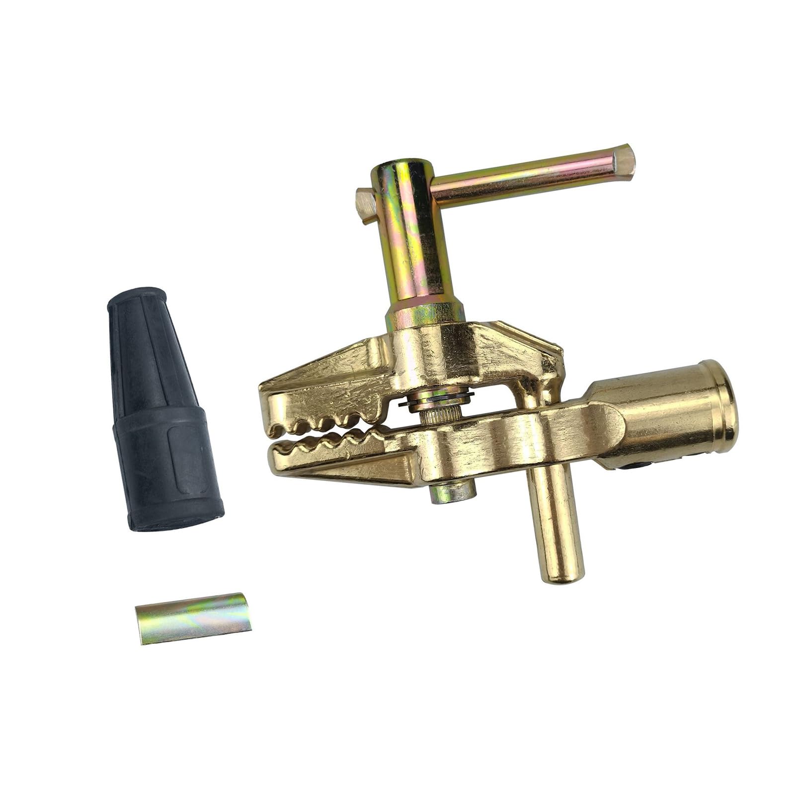 Zxfdsfdbnm High Temperature Sturdy Coppers Ground Clamp Welding Produced For Heavy Duty Applications And Secure Workpiece Bend