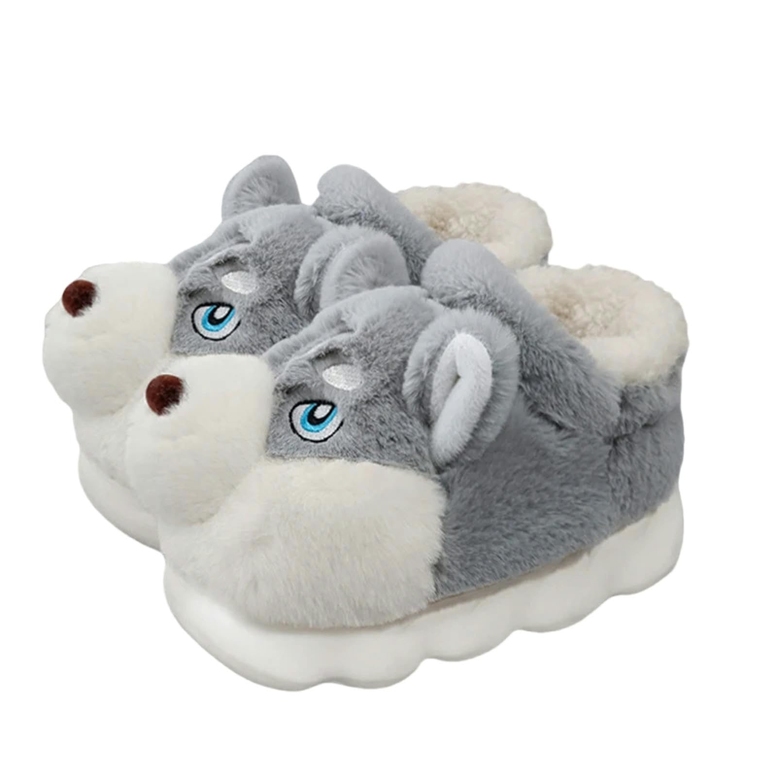Pantofole Pantofole di Cotone Maschile Autunno Inverno Interno Casa Spessa Fondo Resistente al Freddo Resistente Grazioso Usura-kahki-40-41