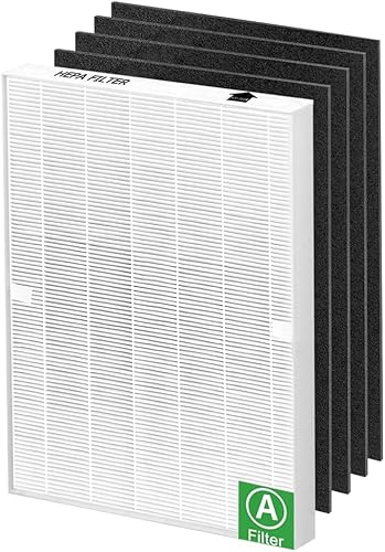 115115 C535 - Filtros de repuesto True HEPA compatibles con Winix Wac5300 5500 6300 P300 Plasmawave 5300-2 5500 6300-2 y 290 300DX95 y AP-300PH,