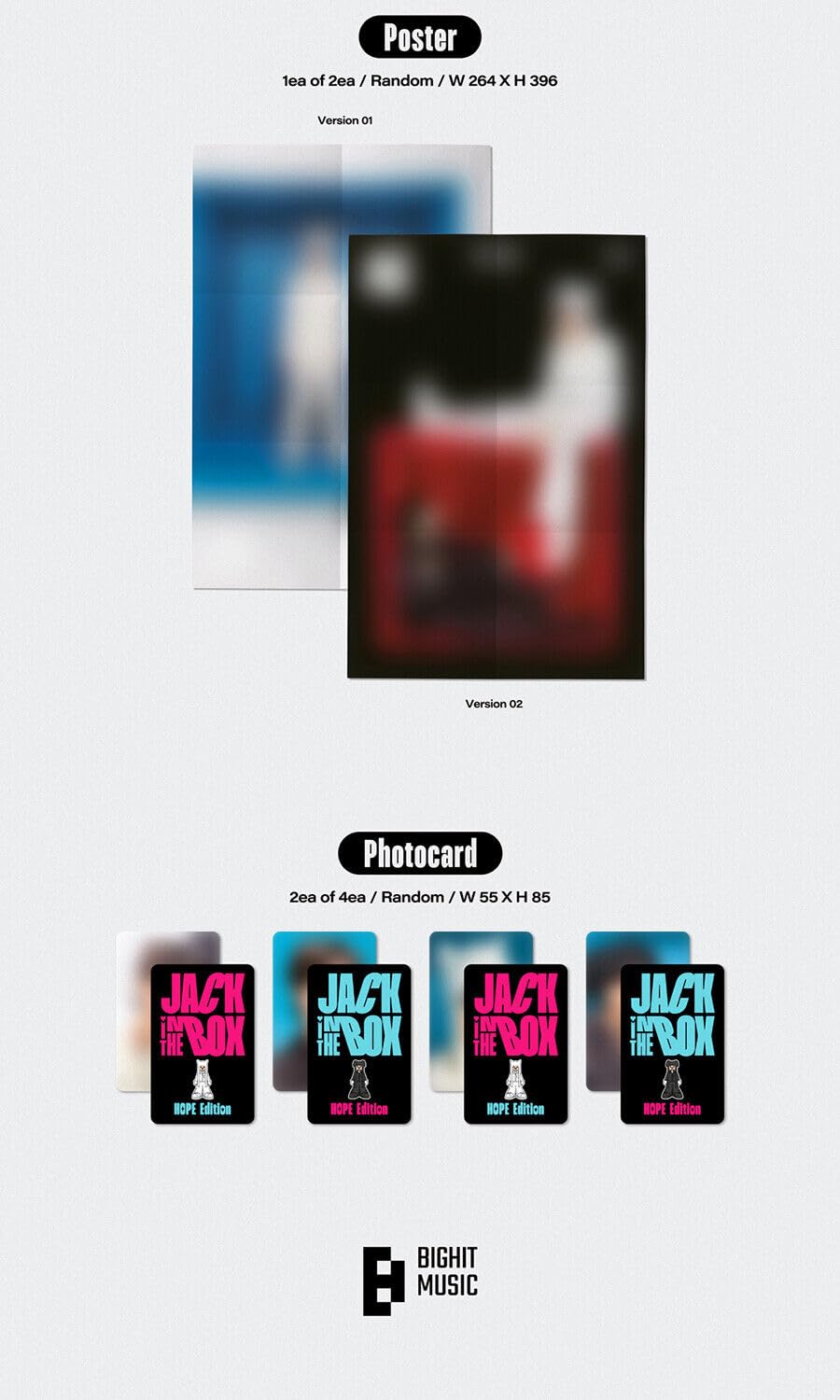 Amazon.com: (WEVERSE SHOP POB) J-HOPE JACK IN THE BOX 1st