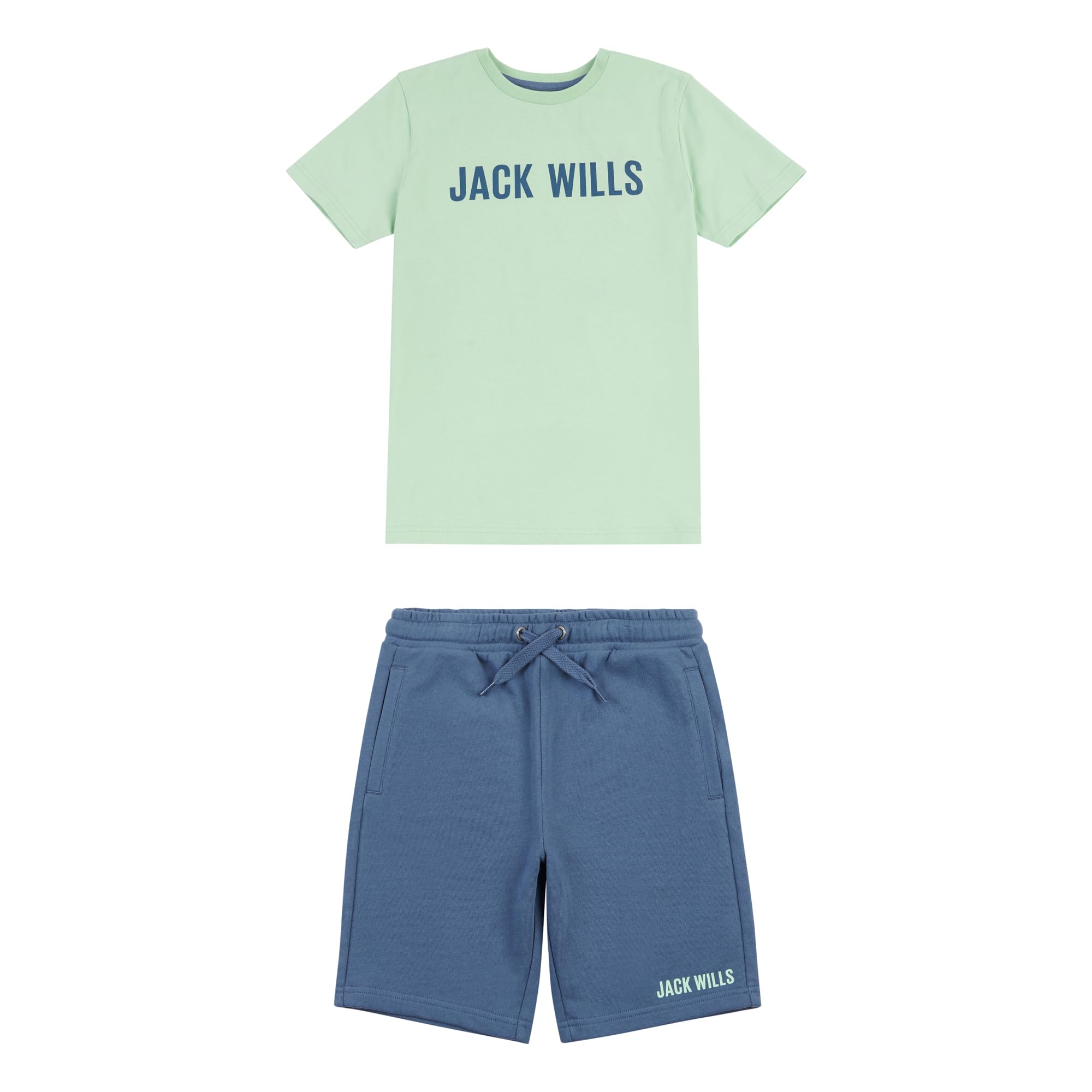 Jack WillsBoys JWS0256UU9 J Wills Tee And Lb Short Set
