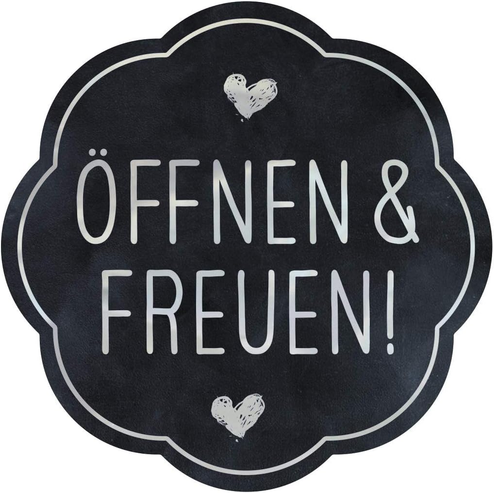 Avery Zweckform 3845 Open and Join Labels on Roll Gift Stickers Self-Adhesive 200 Stickers Round