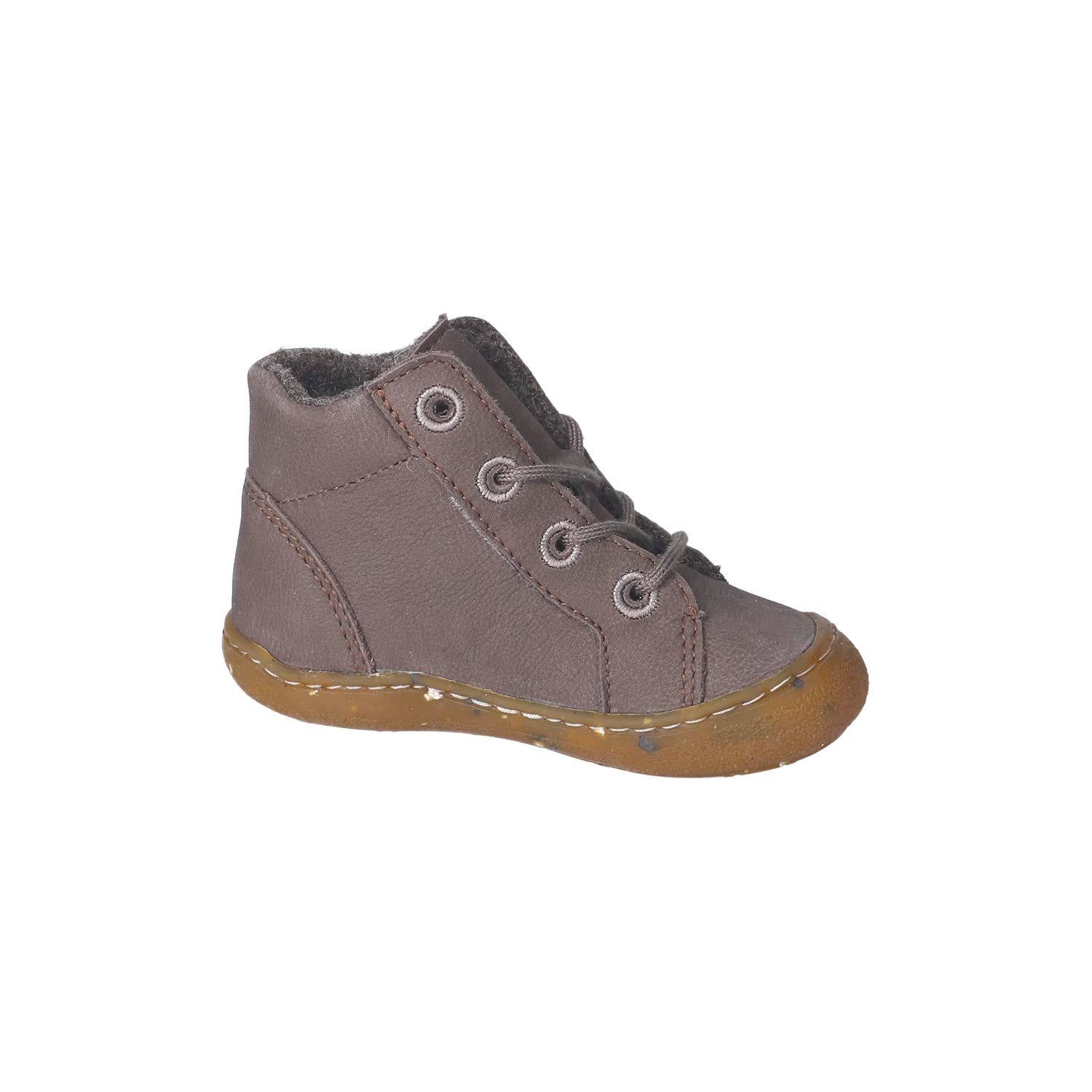 RICOSTA Buty dla dziewcząt i chłopców CAJU, dziecięce buty do nauki chodzenia, RICOSTAcare, braun 280, 23 EU