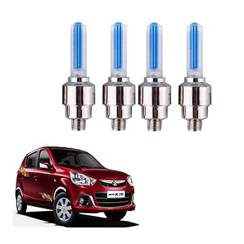 Kandid Universal Car/Bike Tyre Led Light with Motion Sensor For Maruti Suzuki Alto K10 (Set of 4)