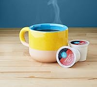 Vista 2 de Marca Yaxa – Cápsulas de café tostado oscuro Happy Belly, tostado francés, compatibles con cafeteras Keurig 2.0 K-Cup, 100