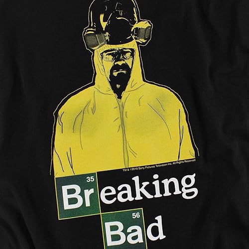 Miniatura 3 de Popfunk Breaking Bad Heisenberg Hazmat Unisex Adult T-Shirt
