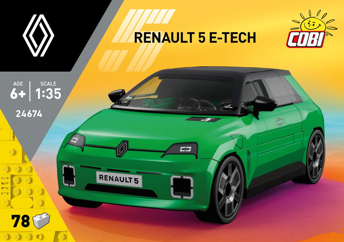 Renault 5 e-Tech (Green)