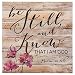 P. Graham Dunn Be Still and Know That I Am God 12 x 12 inch Pine Wood Plank Wall Sign Plaque